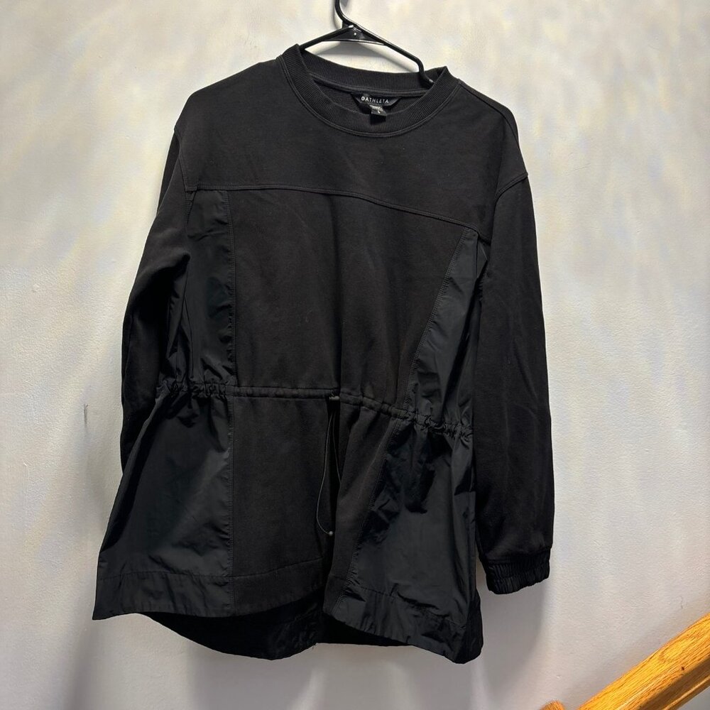 Athlete Women Black  Large Sweatshirt